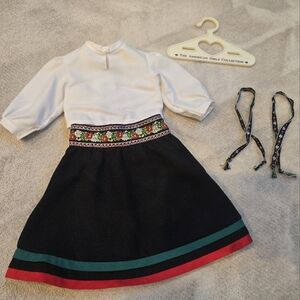 American Girl Doll Kirsten's Winter Skirt & Blouse, 1992 Pleasant Company